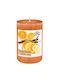 Scented Candle Log Φ7x10cm Homie 5789 Orange