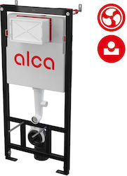 Concealed Cistern Alcaplast for Wall-Hung Toilet with Plasterboard