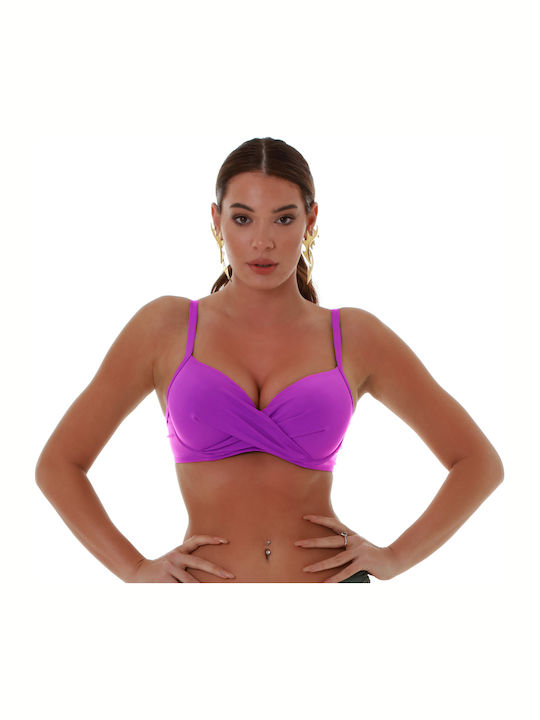 Bluepoint Underwire Bikini Bra 'solids' with Ad...