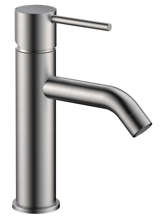 Μπαταρία Νιπτήρα Art Dot Gun Metal 35mm Βαλβίδα Interflex 087977