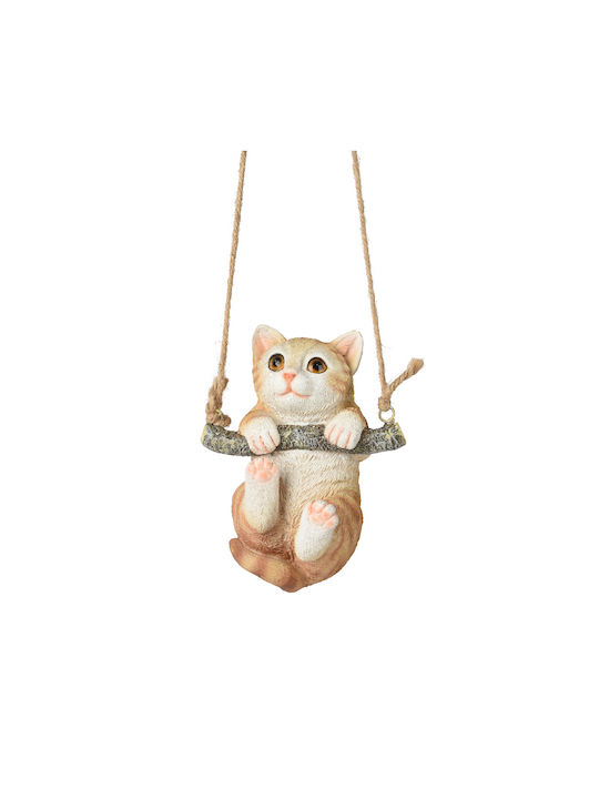 Kaemingk Hanging Wall Decor Beige Made of Plastic 15x10x11.5cm