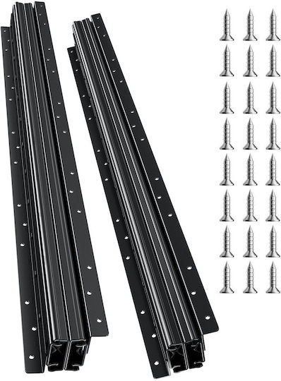 Glisiere Sertar Vevor Montare Inferioară 32 Inch Șine Dulap Trepte Inferioare Capacitate 260 Lb