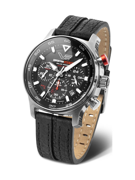 Vostok Europe Expedition Мъжки Часовник Слънчев с Кожена Каишка