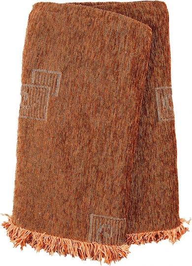 Sunshine Box Sofa Throw 2 Seater Chenille 180x240cm Brick