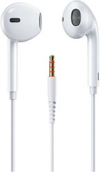 WK YB03 In-ear Handsfree Ακουστικά με Βύσμα 3.5mm Λευκό WK YB03 In-ear Handsfree Ακουστικά με Βύσμα 3.5mm Λευκό