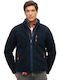 Men's Fleece Cardigan Eclipse Navy
