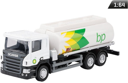 Model 1:64 Scania P-Series BP Two-Axle Tanker White