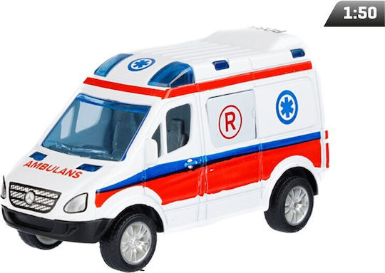Modell 1:50 Mercedes-Benz Sprinter Mini Notfall Weiß