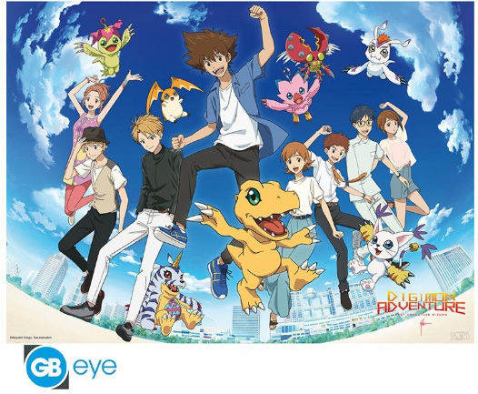 Digimon Poster Letzte Evolution Kizuna 52x38cm