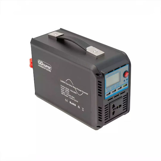 Gdsuper Pure Sine Wave Inverter Power 1200W with Nominal Input Voltage 12V FSA1200H