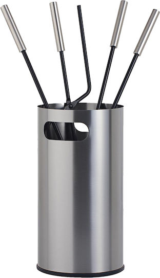 Кофа за инструменти за камина от неръждаема стомана мат Zogometal K32-1230