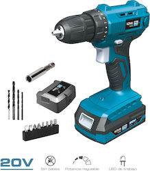 EDM Grupo S7926684 Percussive Drill Driver 20V 1x2Ah EDM Grupo S7926684 Percussive Drill Driver 20V 1x2Ah
