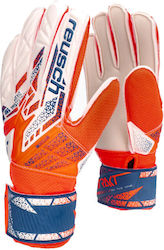 Reusch Attrakt Solid Kids Goalkeeper Gloves Orange