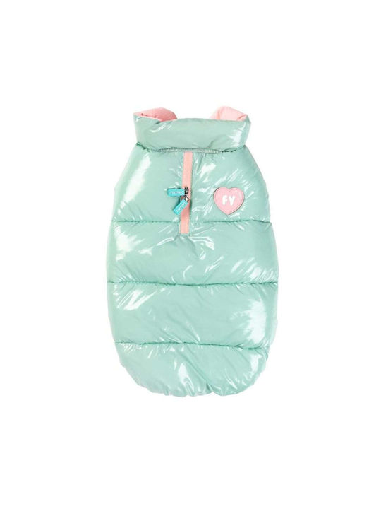 Fuzzyard Puffer Μπουφάν Σκύλου Πράσινο Large / XSmall με Μήκος Ράχης 60 εκ.
