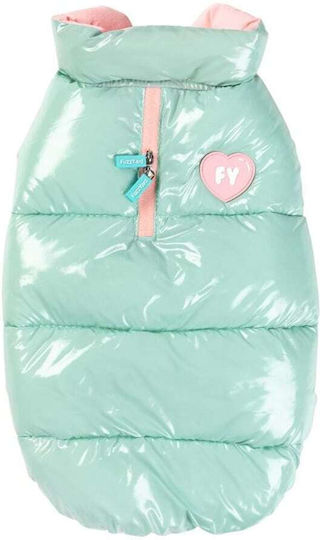 Fuzzyard Puffer Μπουφάν Σκύλου Πράσινο Large / XSmall με Μήκος Ράχης 60 εκ.