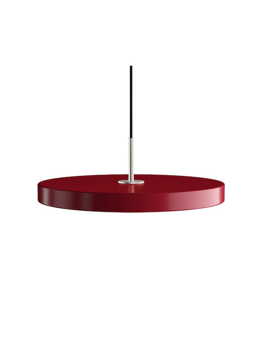 Umage Κρεμαστό Φωτιστικό Κόκκινο LED 43x43εκ.