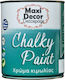 Maxi Decor Chalk Varnish Paint Brown