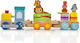 Costway Set with Train made of Wood for 3+ years+ Years