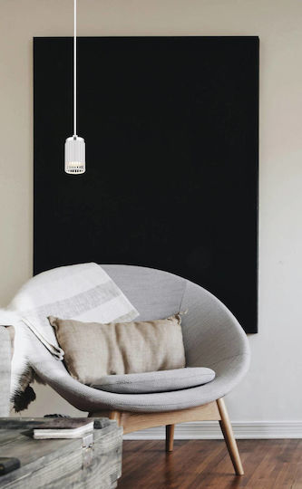 Globo Lighting Lustră Alb cu Dulie GU10 10x10x120cm.