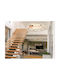 Colette Ceiling Mount Light Rose Gold with Integrated LED and Remote Control