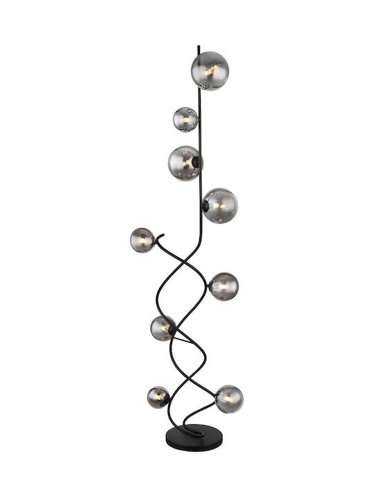 Globo Lighting Φωτιστικό Δαπέδου με Ντουί για Λαμπτήρα G9 Μαύρο