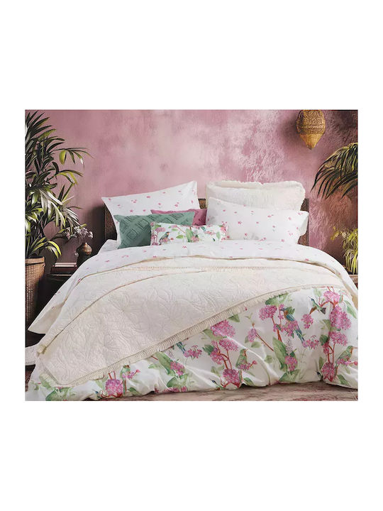 Nef-Nef Homeware Jamal Κουβερλί Υπέρδιπλο Ecru 240x230cm