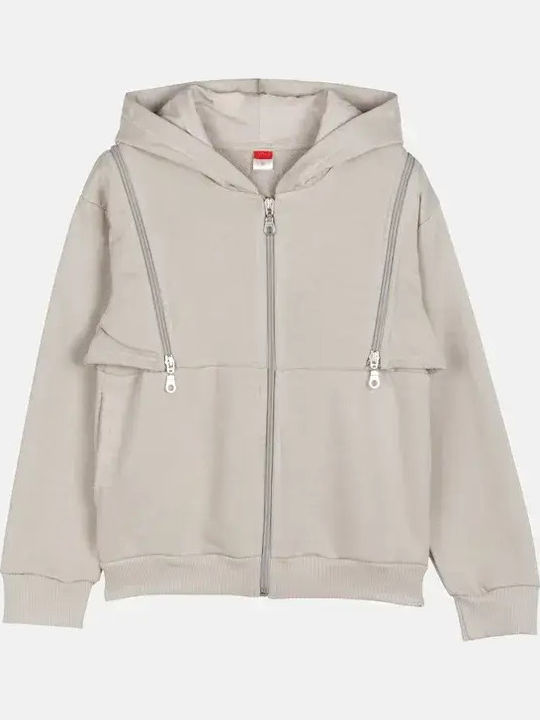 Joyce Kinderstrickjacke mit Kapuze BEZ