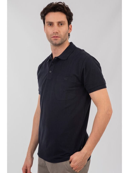 Double Polo Tricou Albastru marin