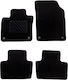 Economy Quality Carpet Mats Black Compatible with Volvo XC90 Model 2015-present 4pcs 4 Fasteners