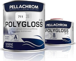 Pellachrom Polygloss A+B Χρώμα Ανωδομής Σκάφους...