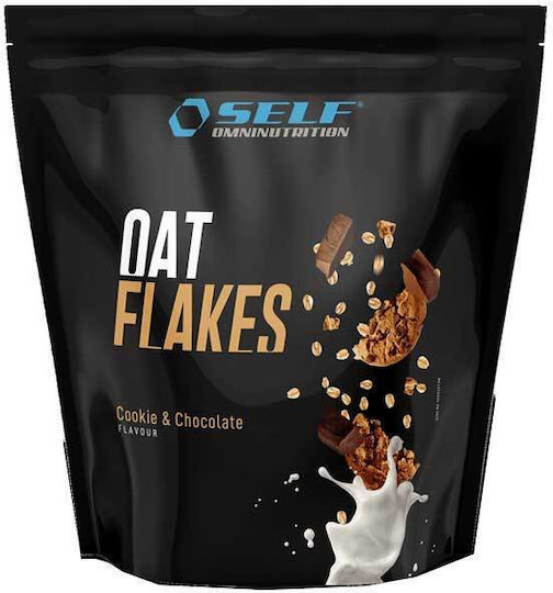 Oat Flakes Flavoured 1kg Self Omninutrition Chocolate Cookies