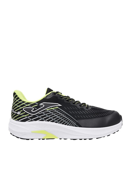 Super Cross Jr Kids Sports Shoes Running with Laces Black
