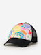 Rip Curl Women's Mixed Yardage Trucker Hat Red 067whe-0040