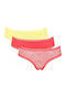 Βαμβακερά Women's Boxer 3Pack Orange, Yellow