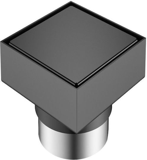 Sparke Siphon Floor with Size 12.6x12.6cm Gray