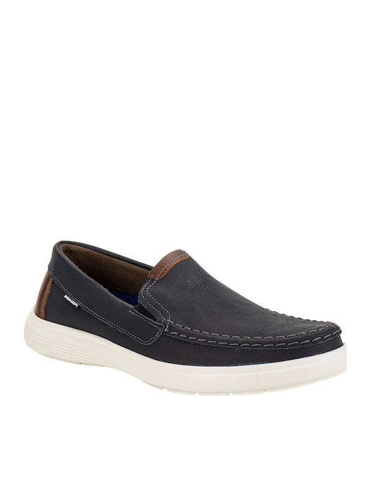 Pegada Мъжки мокасини Navy Blue/Brown