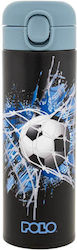 Polo Kinder Trinkflasche Thermos Fußball 500ml Verschiedene Designs oder Farben Polo Kinder Trinkflasche Thermos Fußball 500ml Verschiedene Designs oder Farben