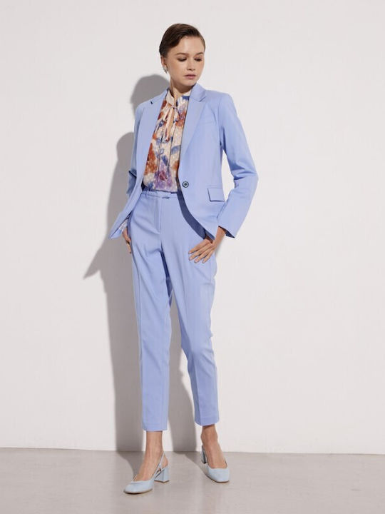 Passager Damen Stoff Hose Lila