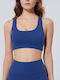 Women's Sports Bra without Padding Blue