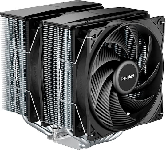 Be Quiet Pure Rock Pro 3 Dual Fan CPU Cooling for AM4/AM5/1200/115x/1700 Socket Silver