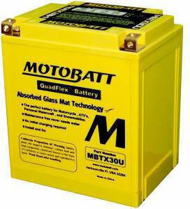 MotoBatt Затворен тип Мотоциклетна батерия 450Спецификация с капацитет 35Ах