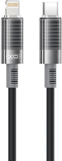 XO USB-C to Lightning Cable 30W Μαύρο 1m (16.005.0337)