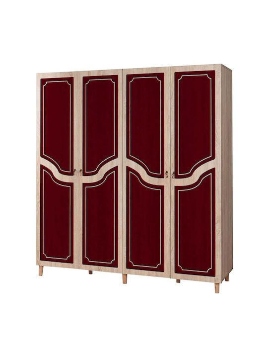 Vier-Türen-Kleiderschrank Imaj 863sph4227 180x5...
