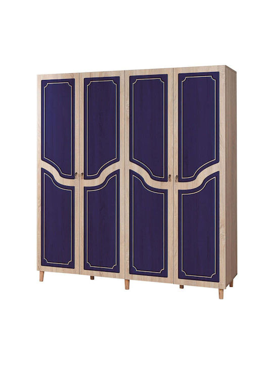 Vier-Türen-Kleiderschrank Imaj 863sph4226 180x5...