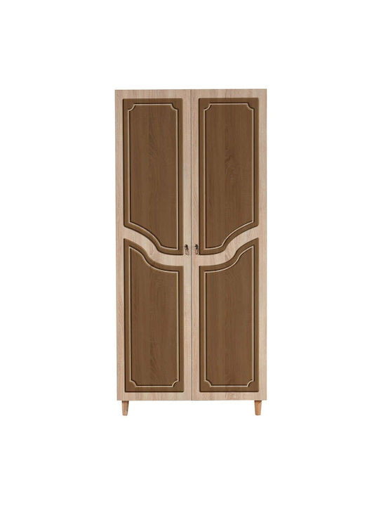Ντουλάπα Δίφυλλη Stil 869vel4238 90x52x192cm Oa...