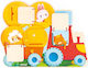 Janod Animal Search Find Tractor made of Wood for 12++ Months