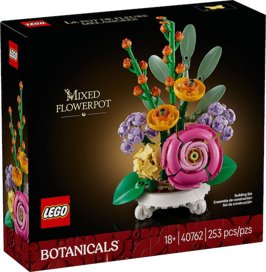 LEGO Botanical Collection Botanicals Mixed Flowerpot pentru 18+