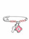 Ioannis Kosmima Child Safety Pin made of White Gold 9K