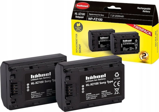 Hahnel Kamera Batterie HL-XZ100 / NP-FZ100 Kompatibel mit Sony
