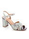 Sandalen Silber